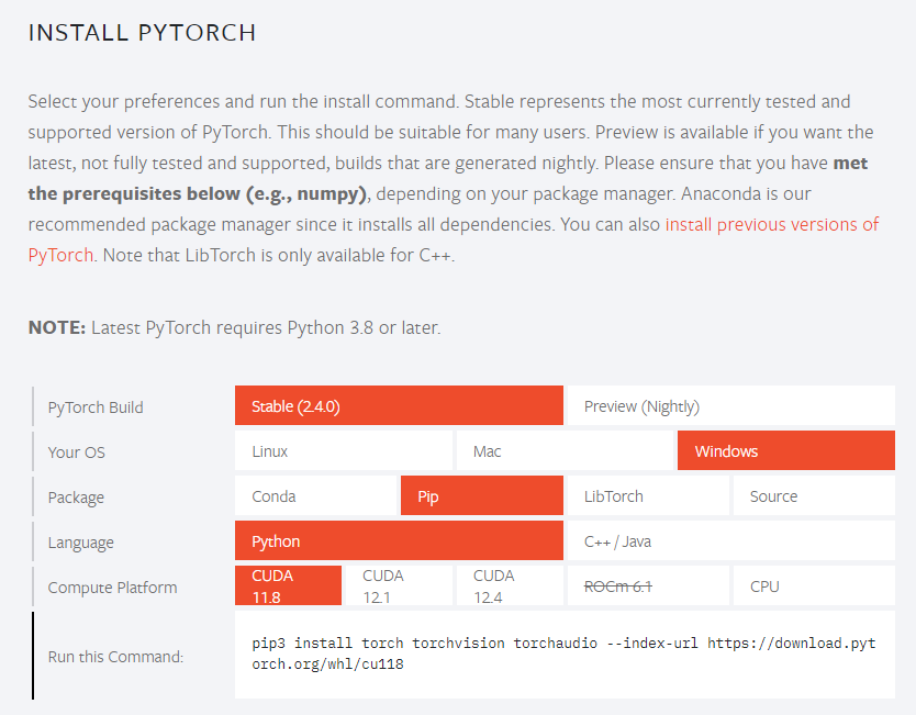 Pytorch